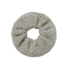 Load image into Gallery viewer, Light Grey Teddy - Scrunchie
