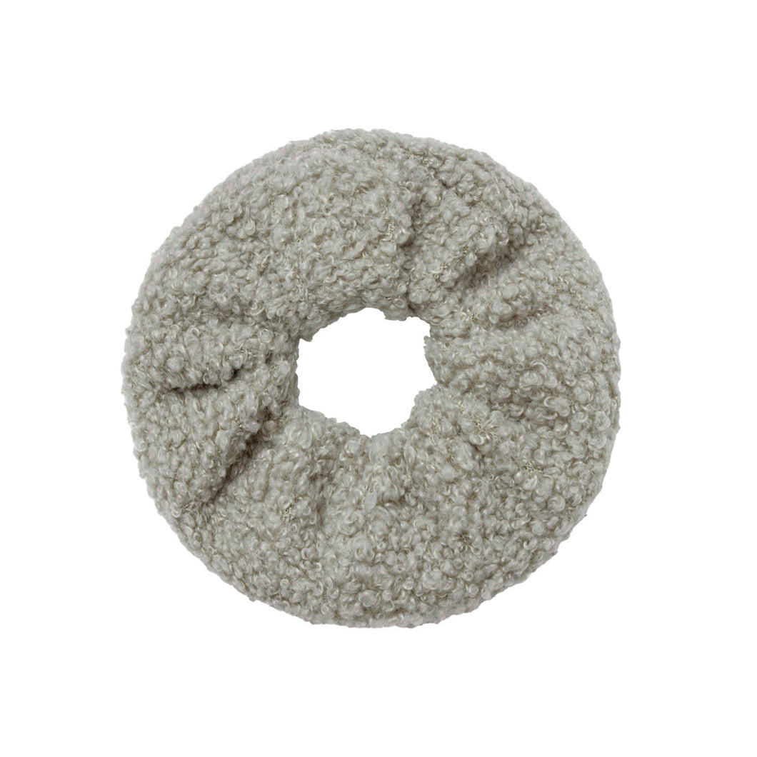 Light Grey Teddy - Scrunchie