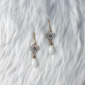 White Pearl - Earrings