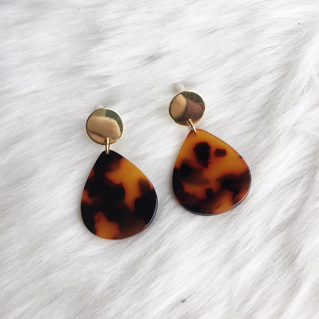 Brown Panter - Earrings