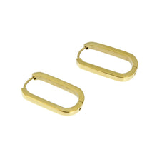 Load image into Gallery viewer, Oval Chiara Hoops - Earrings
