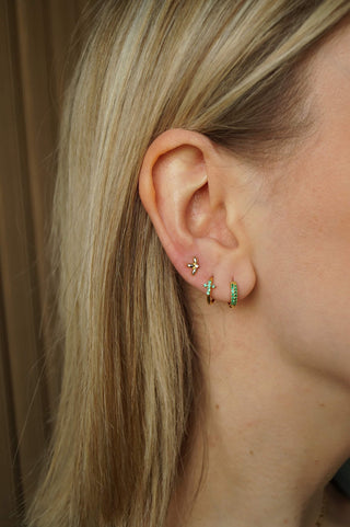 Diamond Blossom Flower - Earring(s)