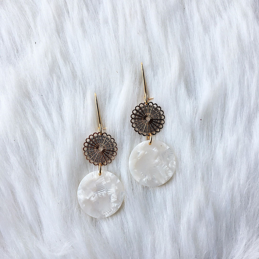 White Sun - Earrings