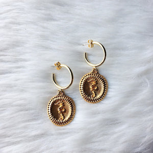 Golden Sea - Earrings